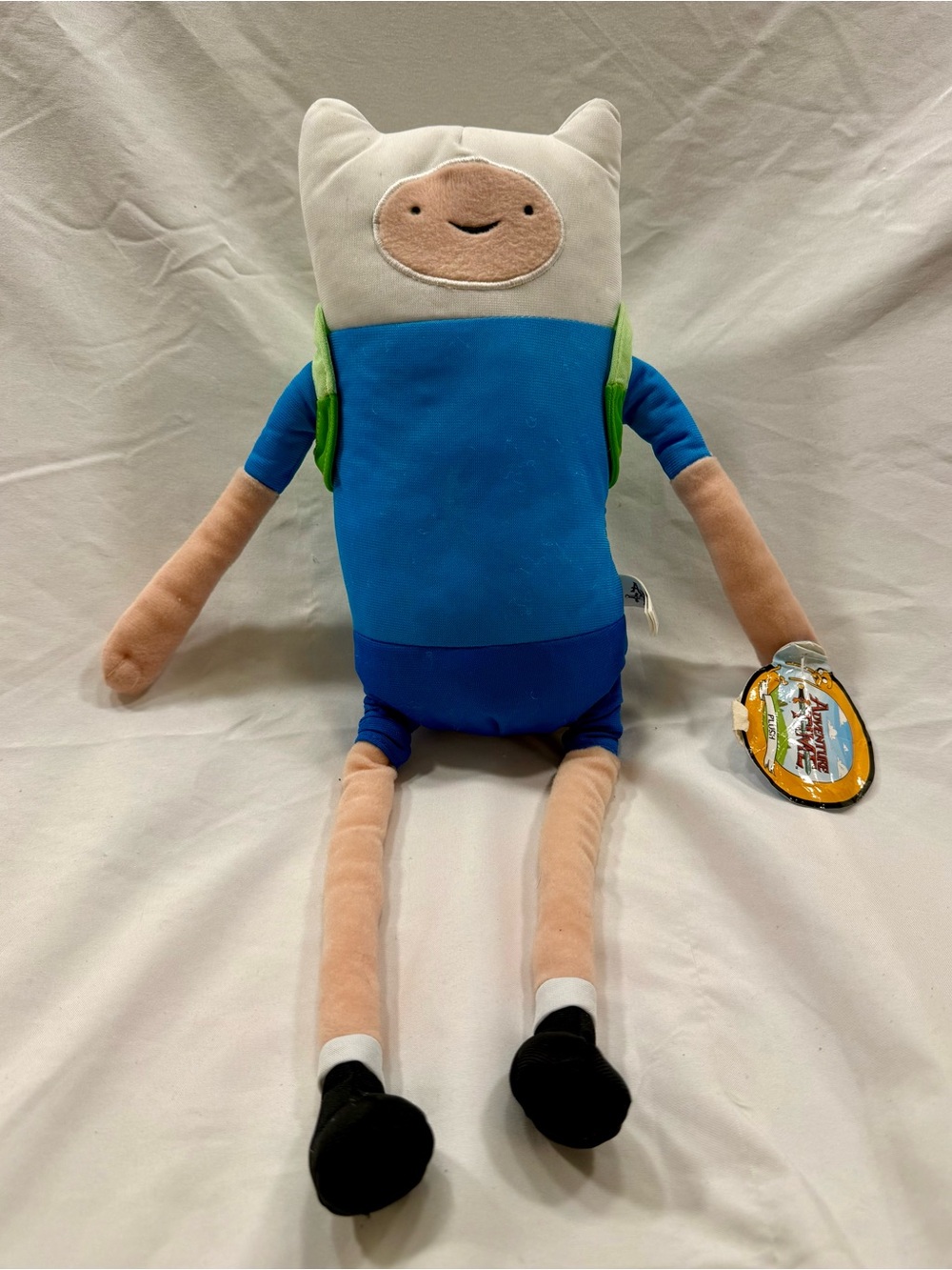 Cartoon Network 18" Adventure Time Finn Toy Factory 2014 Stuffed Plush